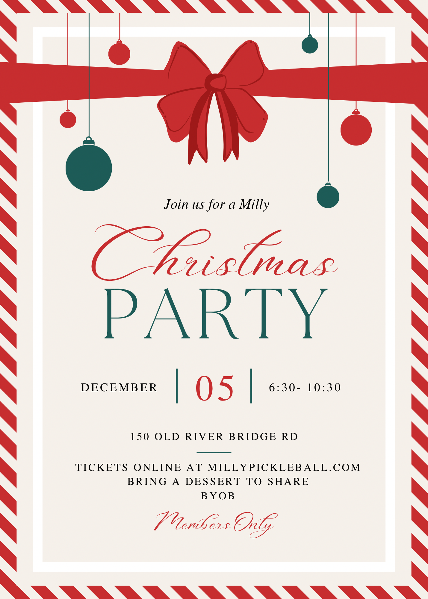 2025 Milly Members Only Christmas Party